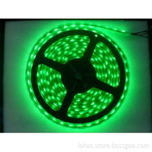 Multicolor flexible LED strips with SMD 5050,18-22lm/LED, 30pcs/M, CE certified